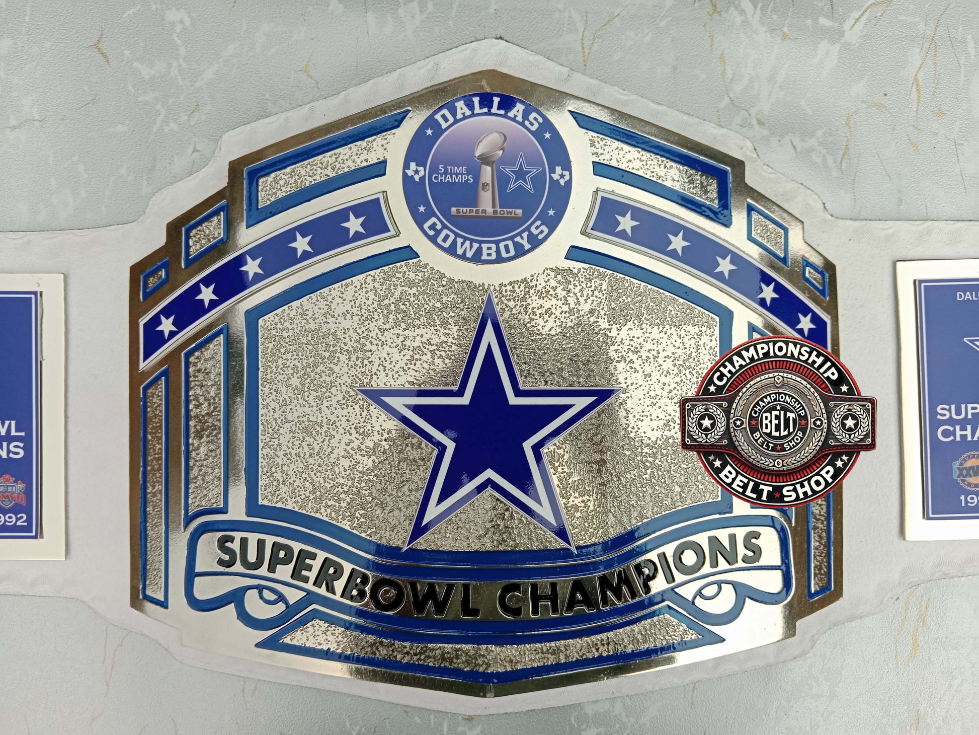 WWE NFL Dallas Cowboys Championship Title Belt