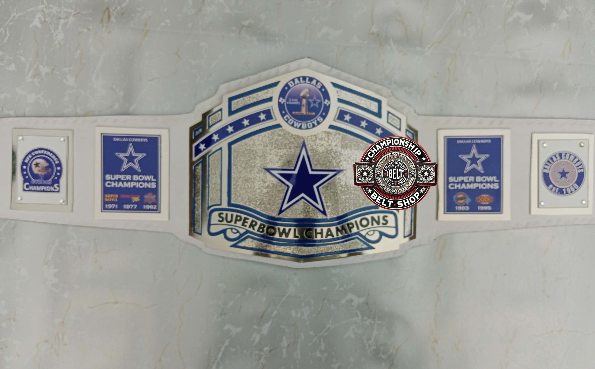 WWE NFL Dallas Cowboys Championship Title Belt
