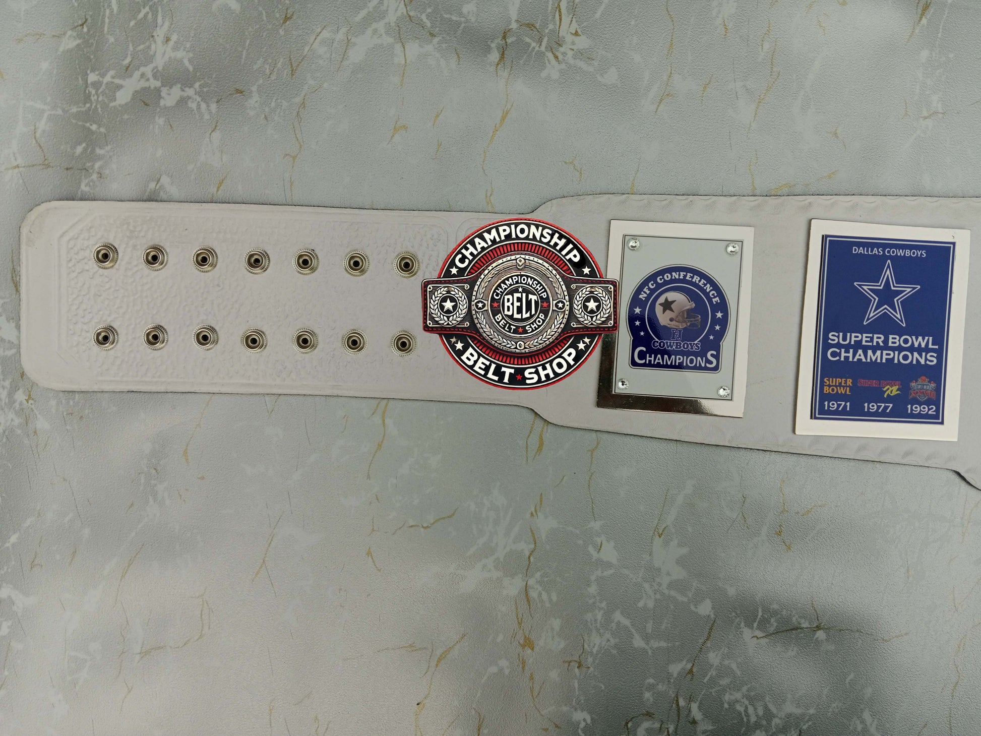 WWE NFL Dallas Cowboys Championship Title Belt