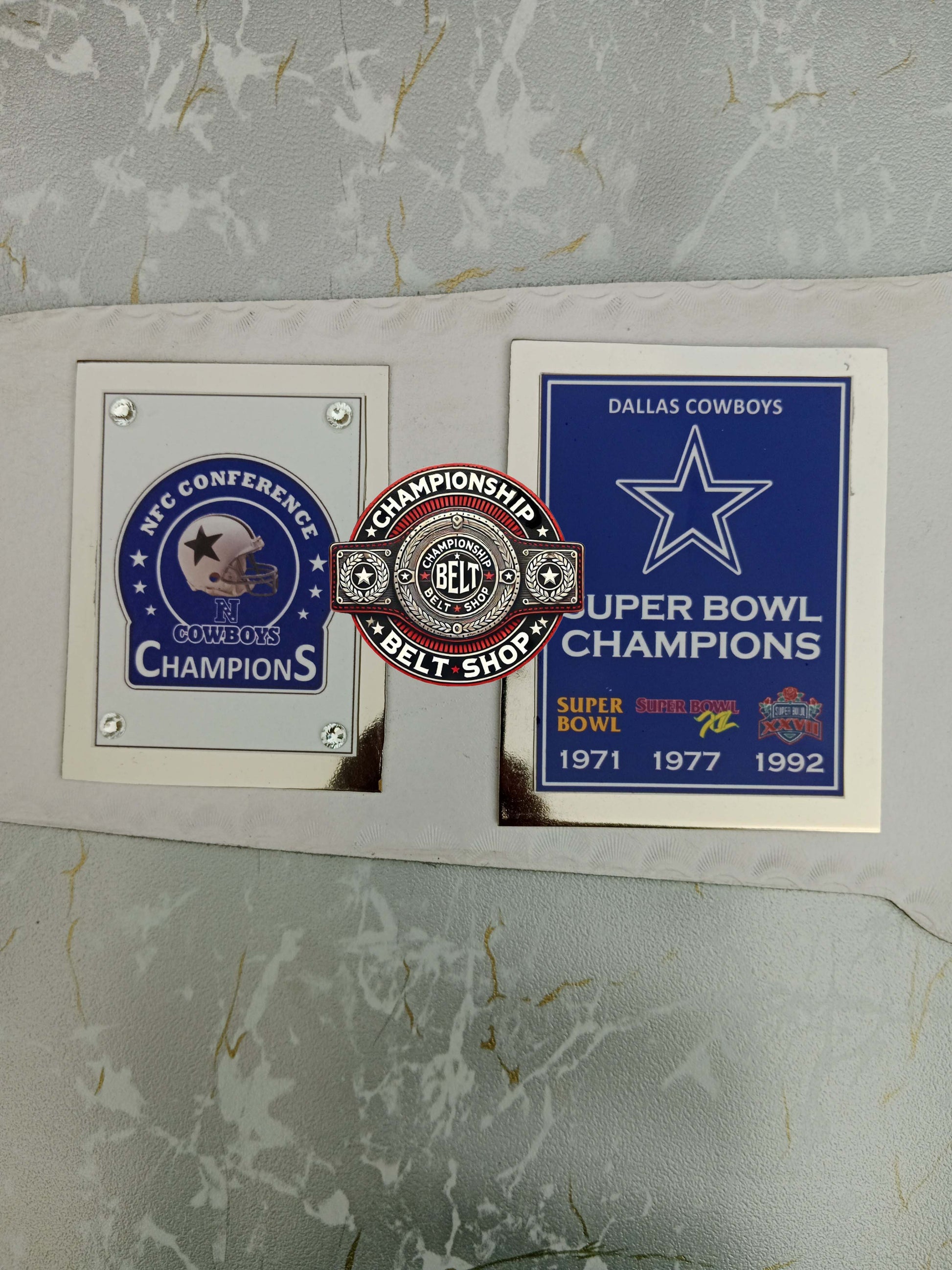 WWE NFL Dallas Cowboys Championship Title Belt