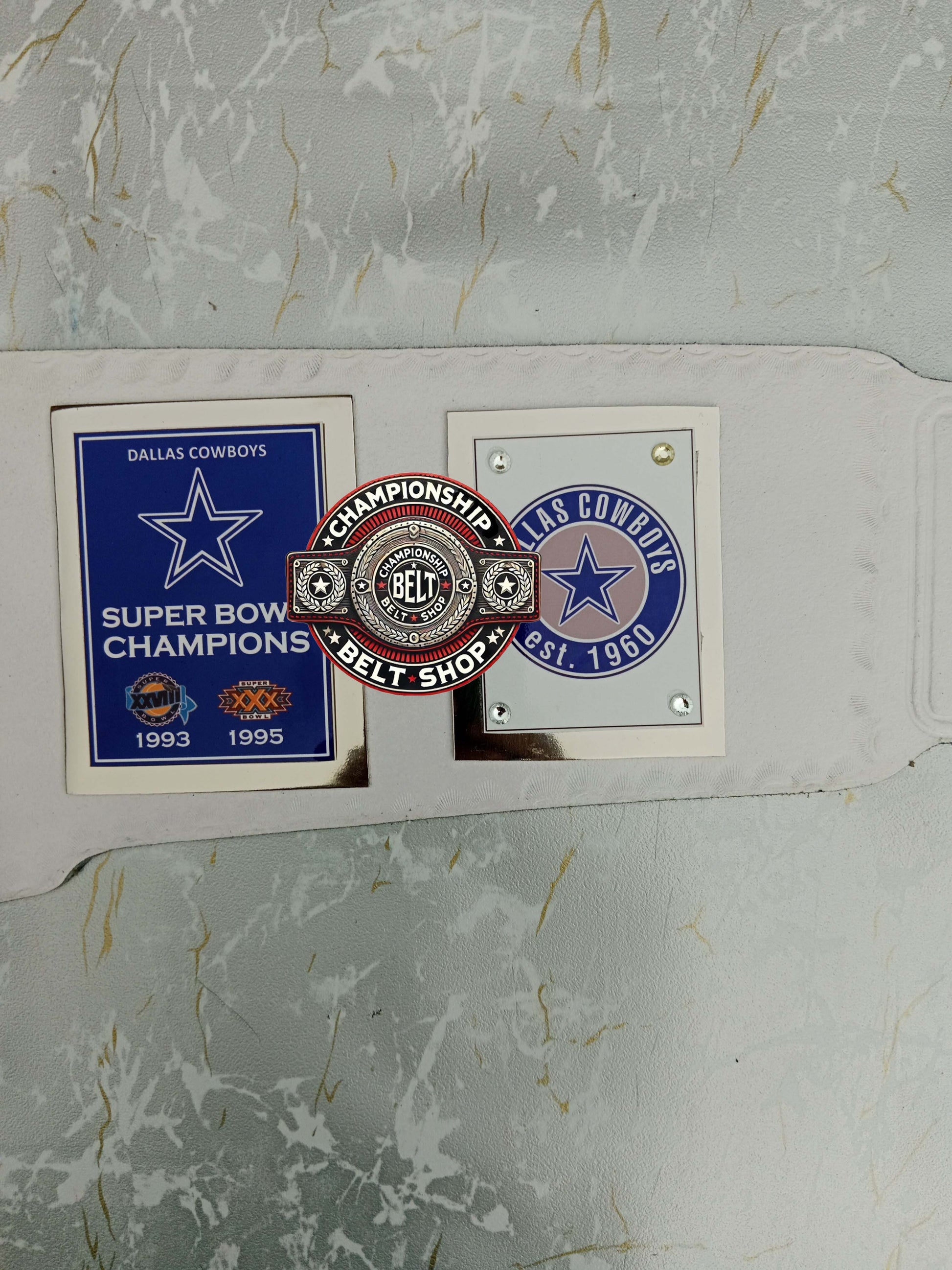 WWE NFL Dallas Cowboys Championship Title Belt