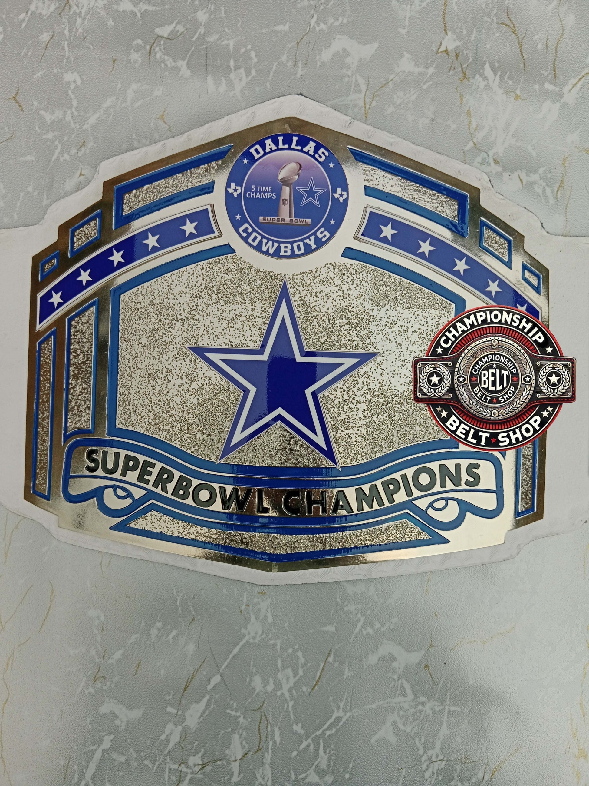 WWE NFL Dallas Cowboys Championship Title Belt