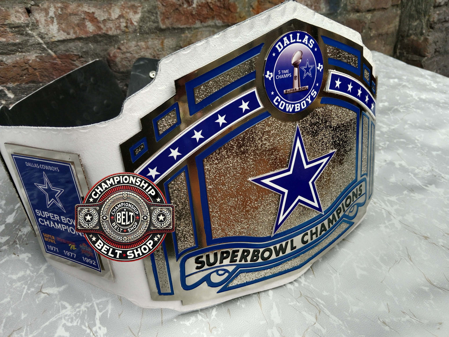 WWE NFL Dallas Cowboys Championship Title Belt