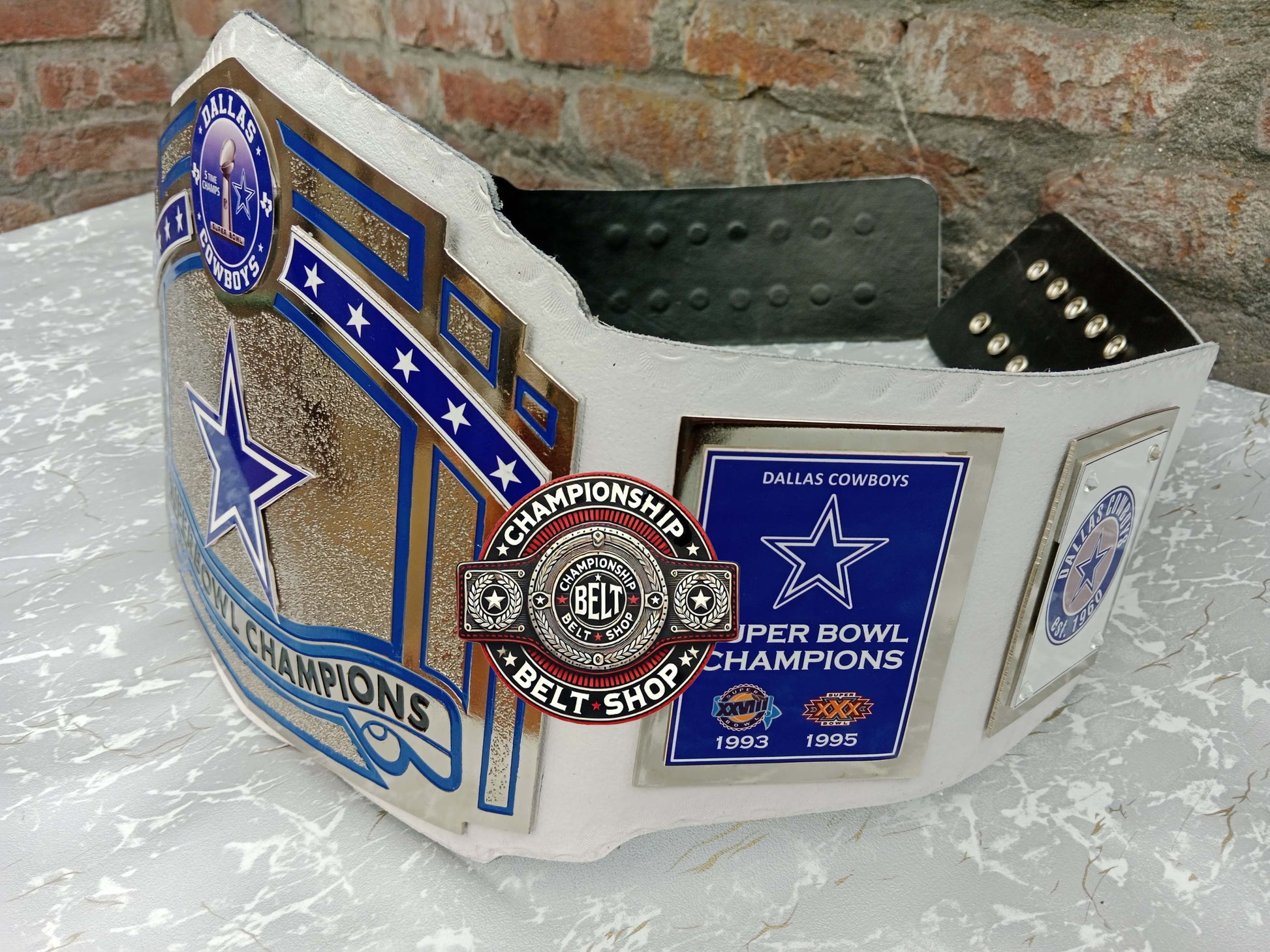 WWE NFL Dallas Cowboys Championship Title Belt