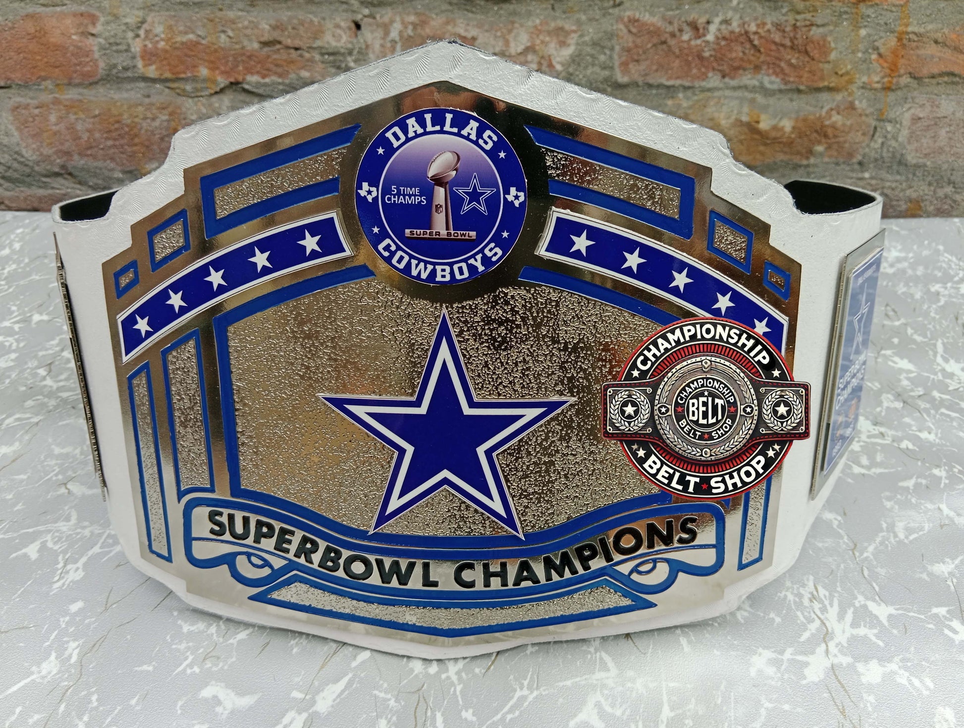 WWE NFL Dallas Cowboys Championship Title Belt