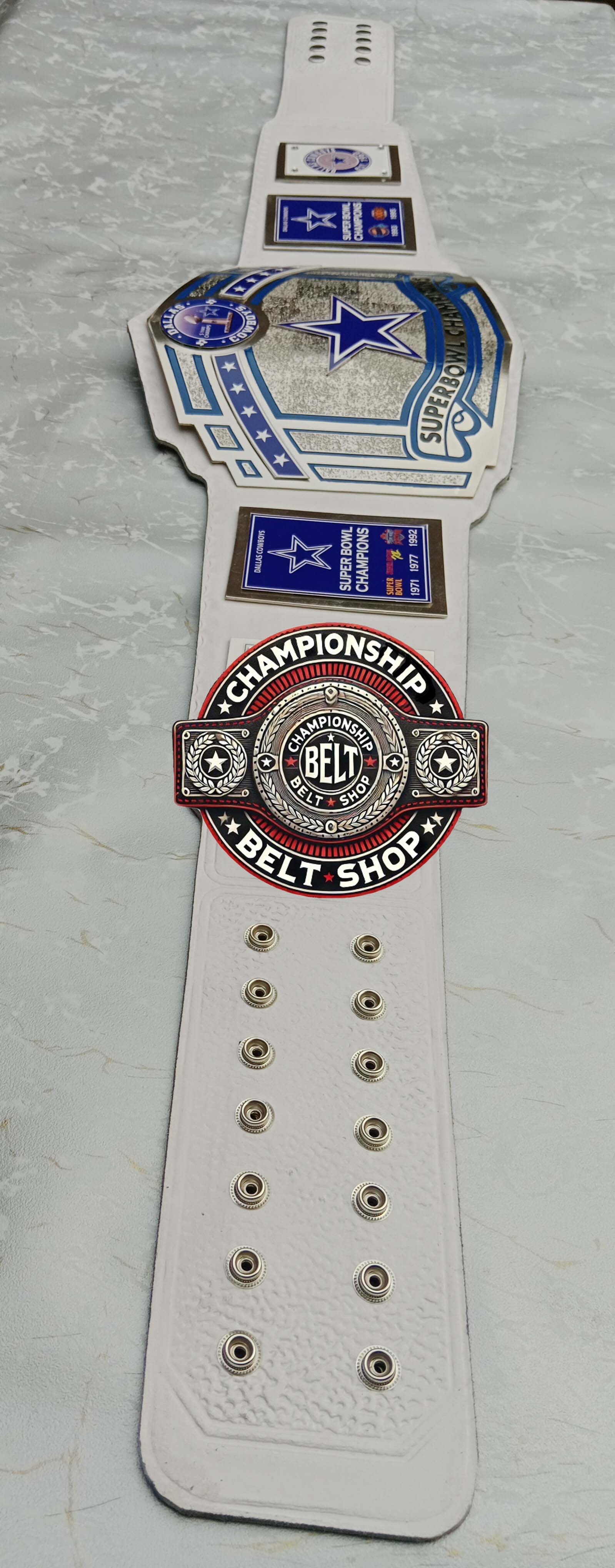 WWE NFL Dallas Cowboys Championship Title Belt