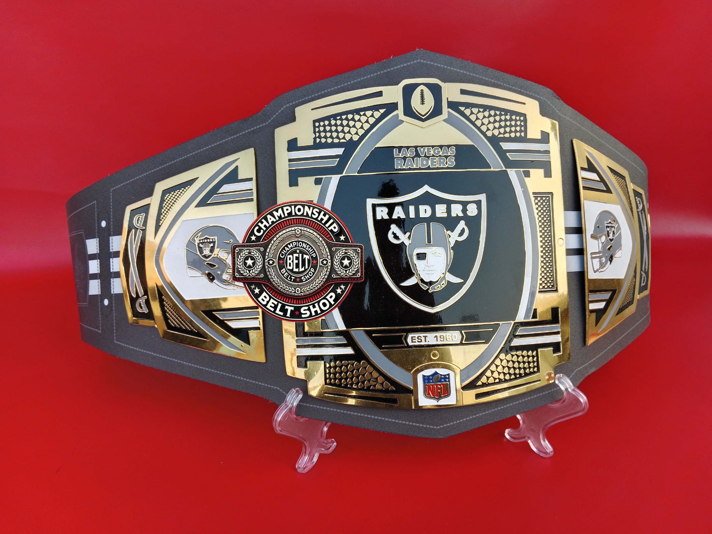 WWE Las Vegas NFL Championship Title Belt