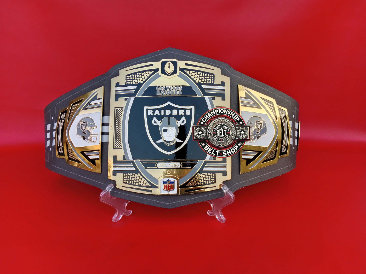 WWE Las Vegas NFL Championship Title Belt