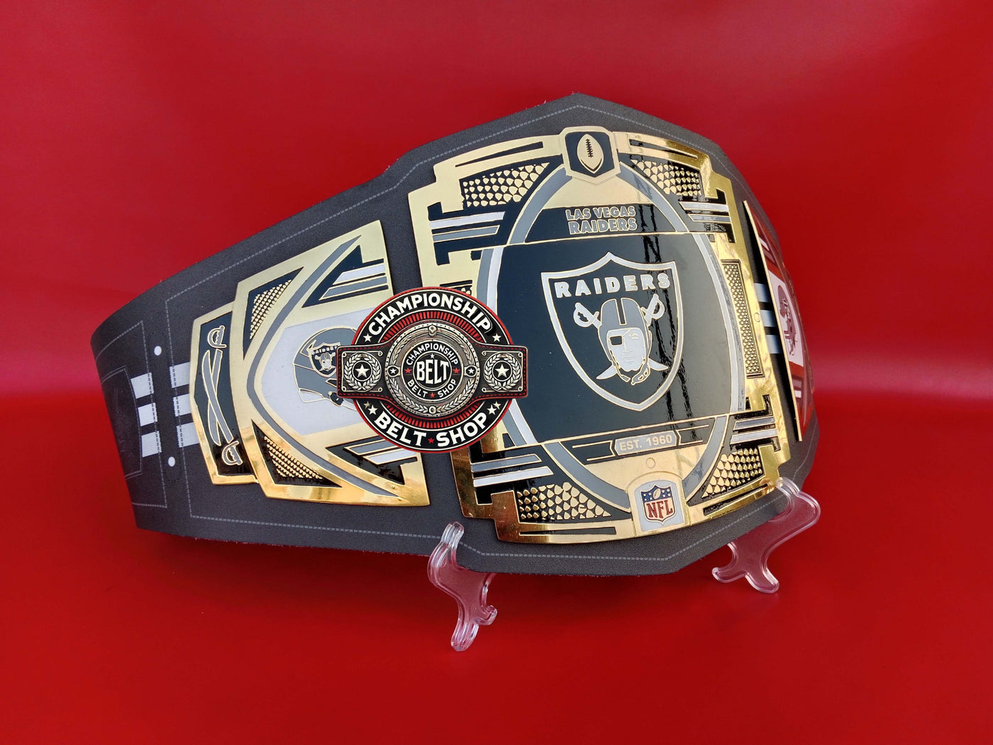 WWE Las Vegas NFL Championship Title Belt