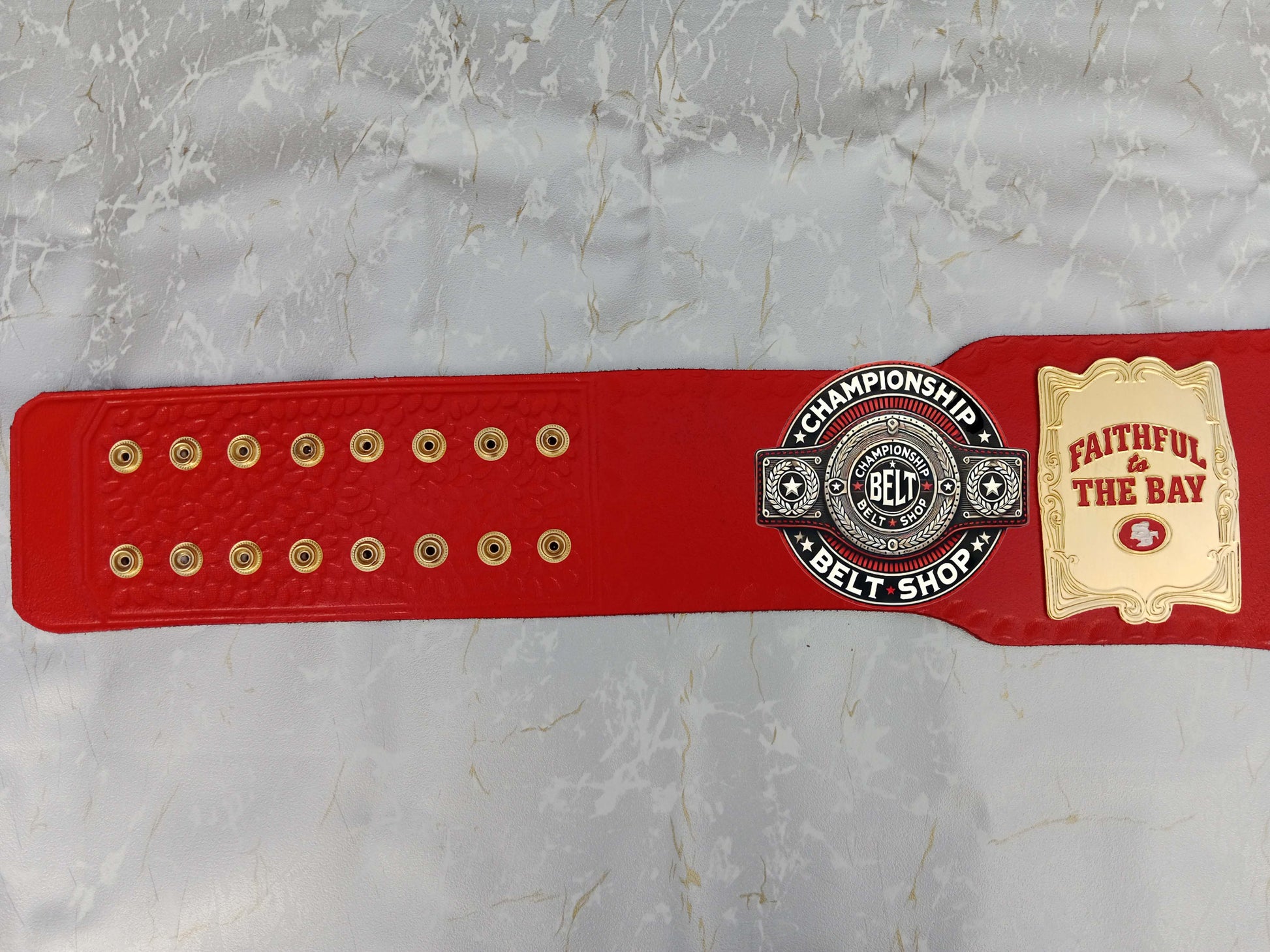 WWE NFL San Francisco 49ers Championship Belt