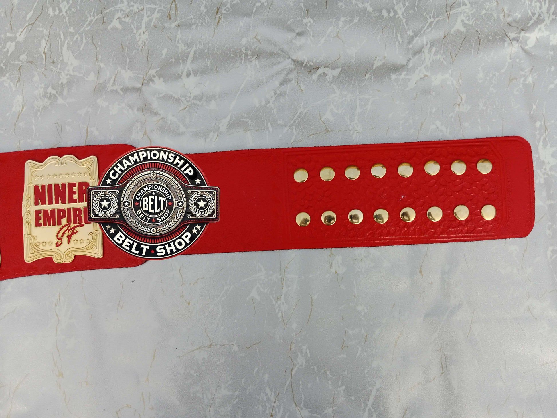 WWE NFL San Francisco 49ers Championship Belt