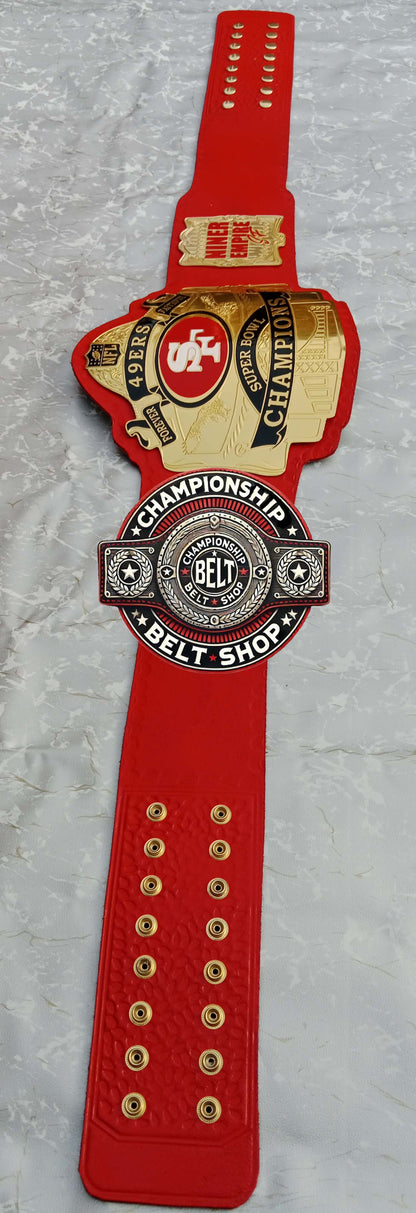 WWE NFL San Francisco 49ers Championship Belt