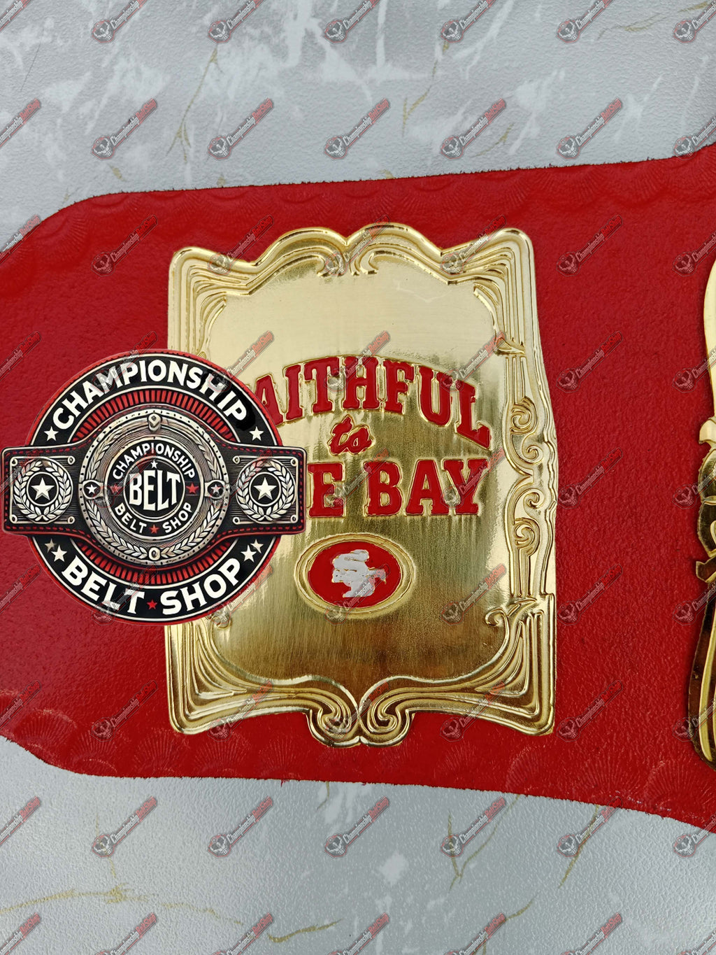 WWE NFL San Francisco 49ers Championship Belt