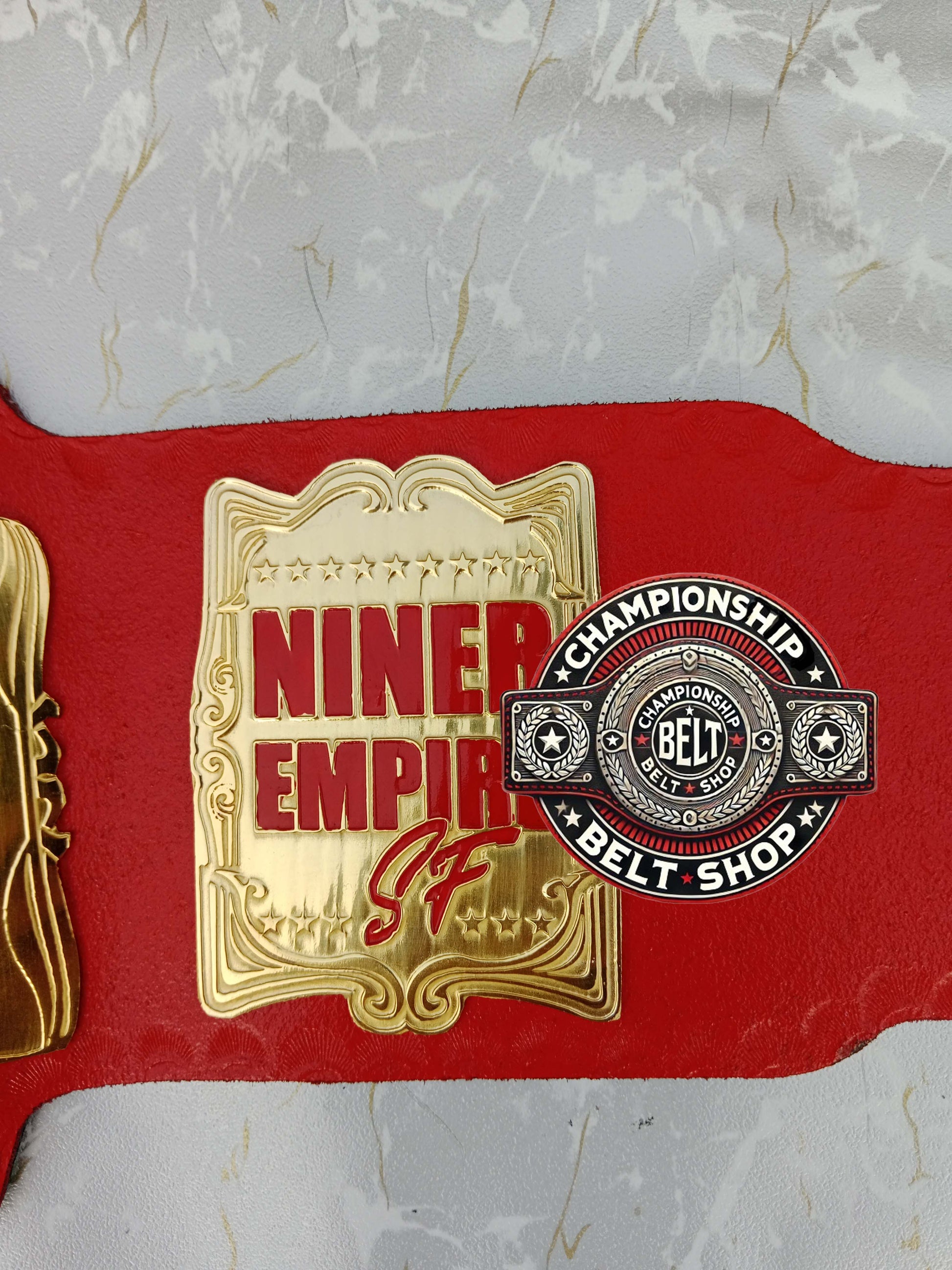 WWE NFL San Francisco 49ers Championship Belt