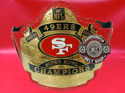 WWE NFL San Francisco 49ers Championship Belt