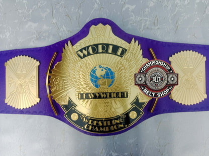 WWE Purple Winged Eagle Championship Title Belt