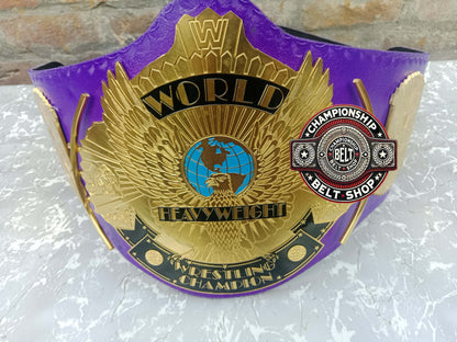 WWE Purple Winged Eagle Championship Title Belt