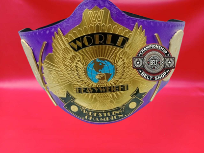 WWE Purple Winged Eagle Championship Title Belt