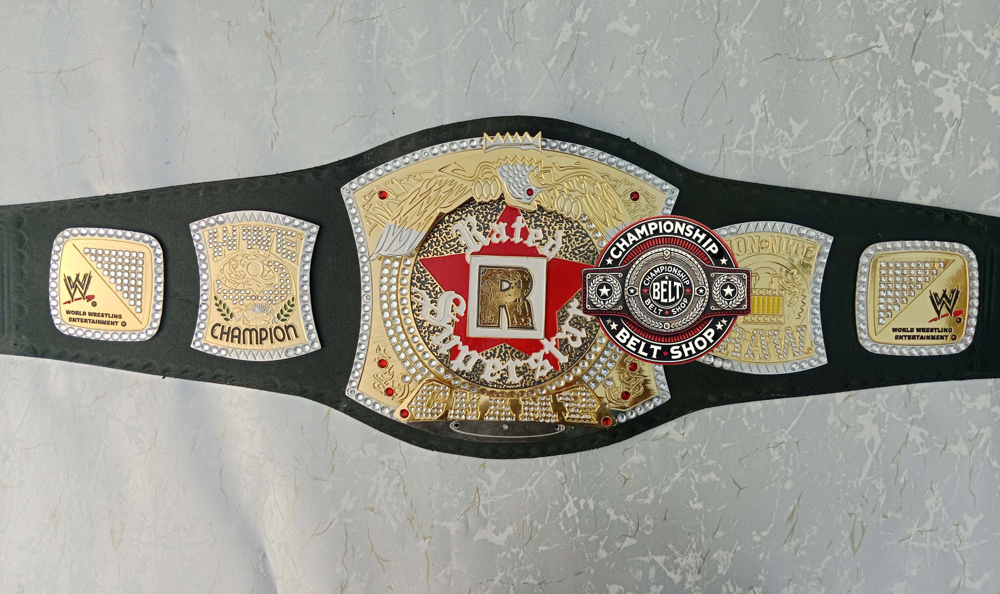 WWE Edge Rated R Championship Title Belt