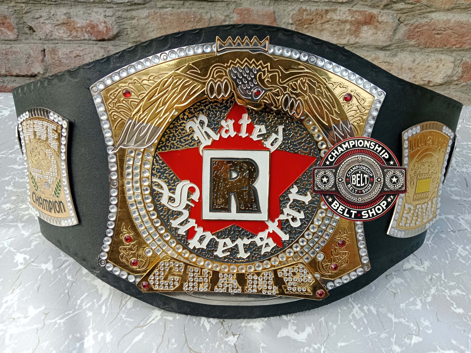 WWE Edge Rated R Championship Title Belt