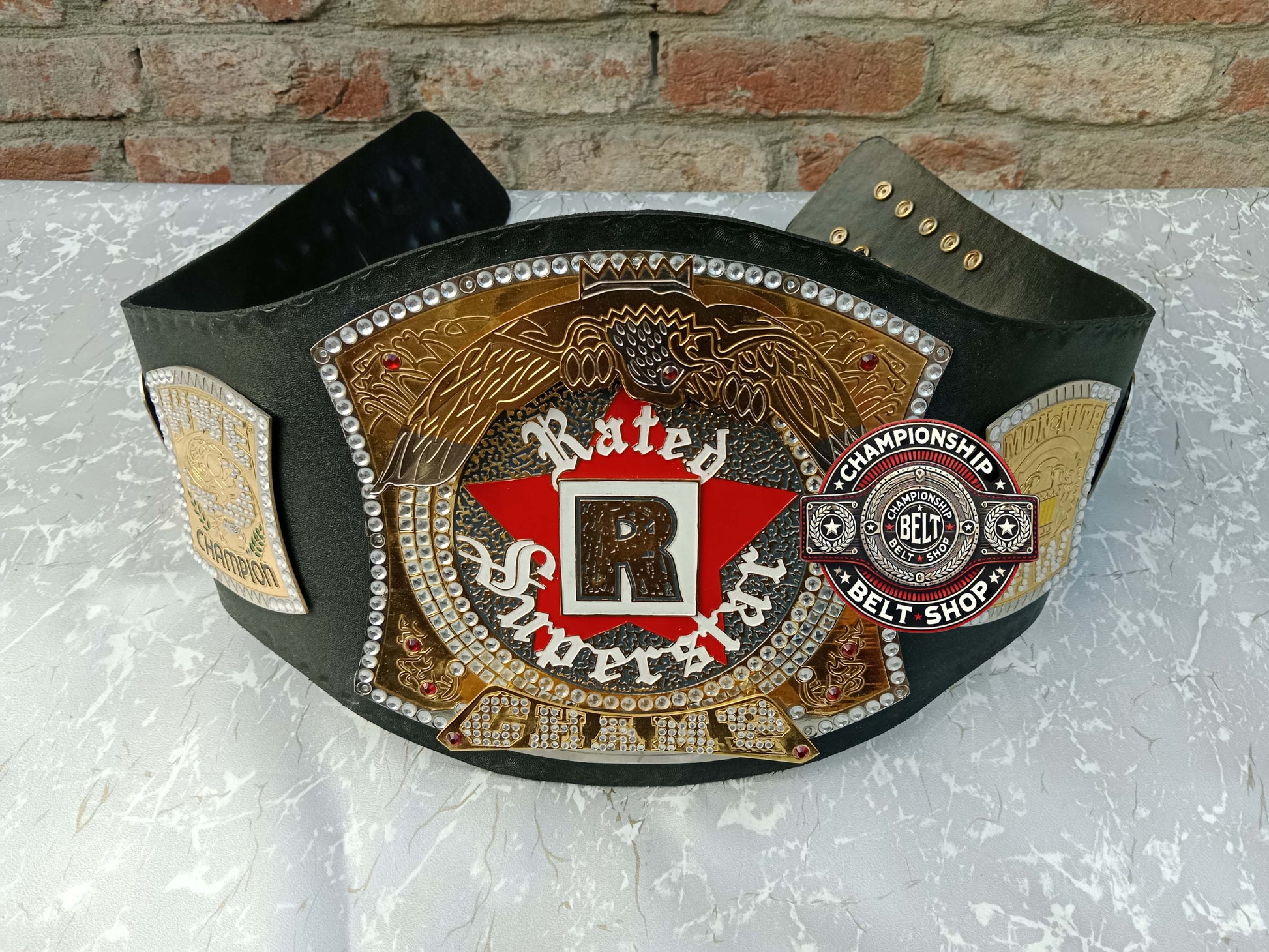 WWE Edge Rated R Championship Title Belt