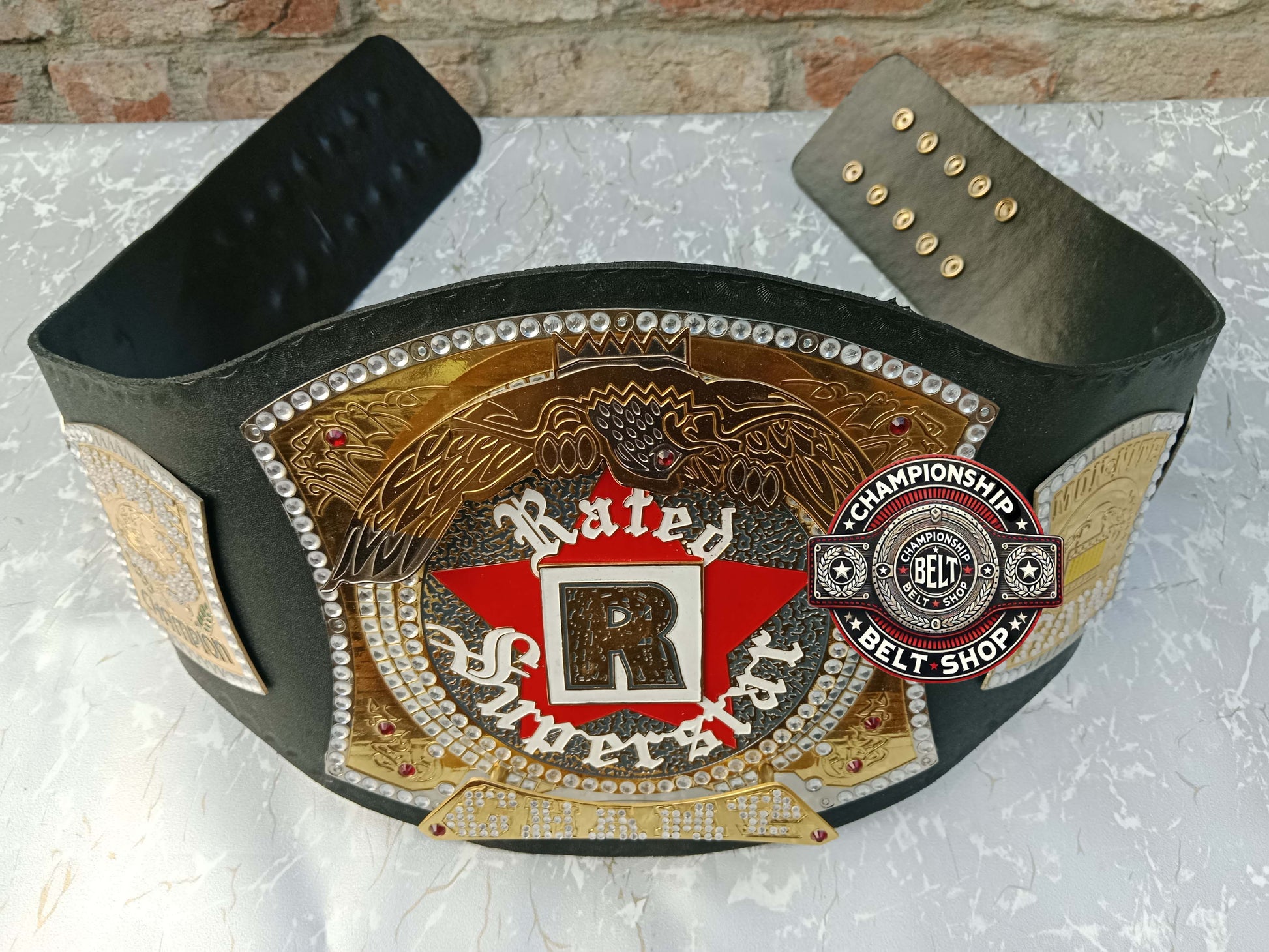 WWE Edge Rated R Championship Title Belt