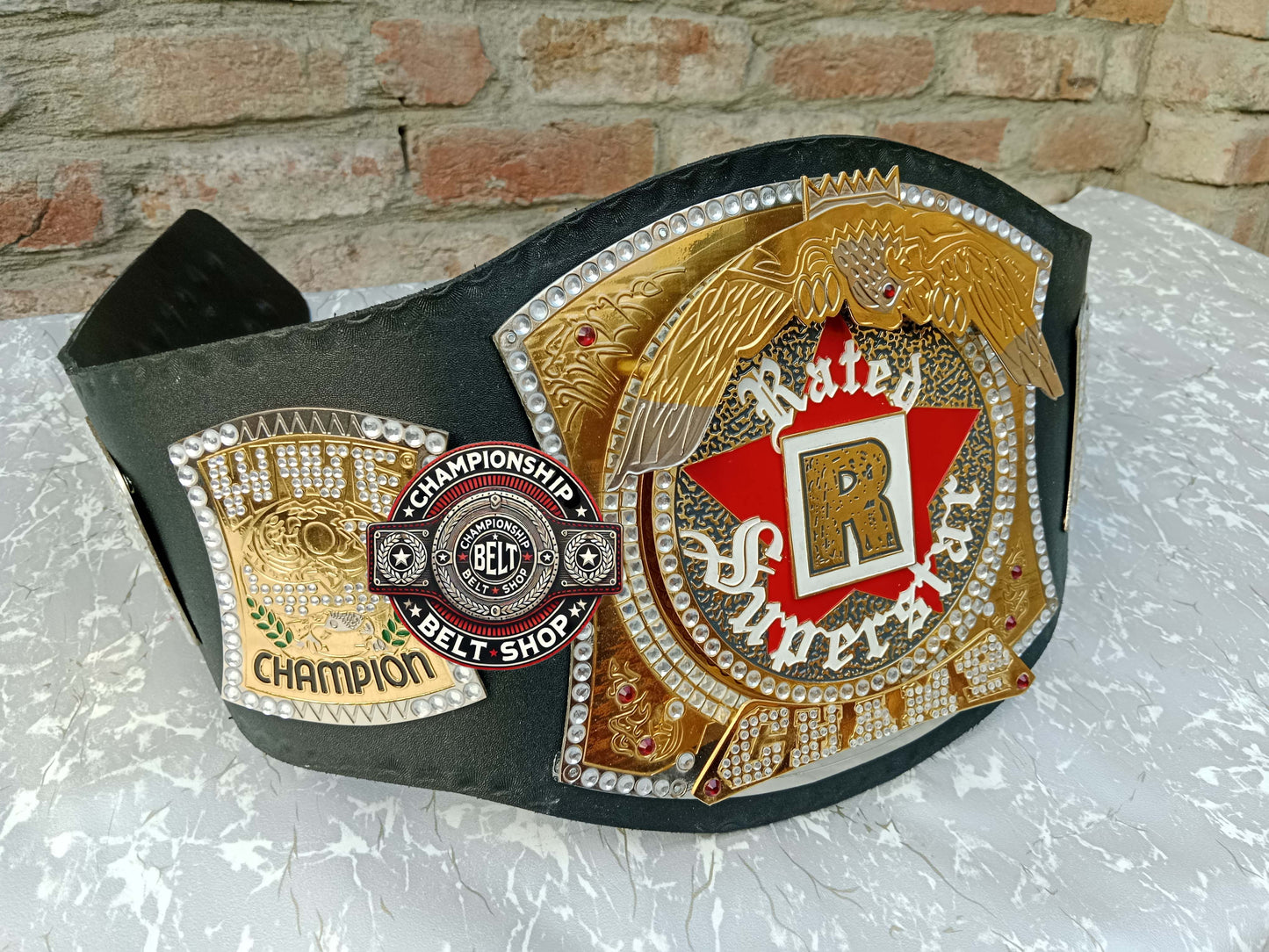 WWE Edge Rated R Championship Title Belt