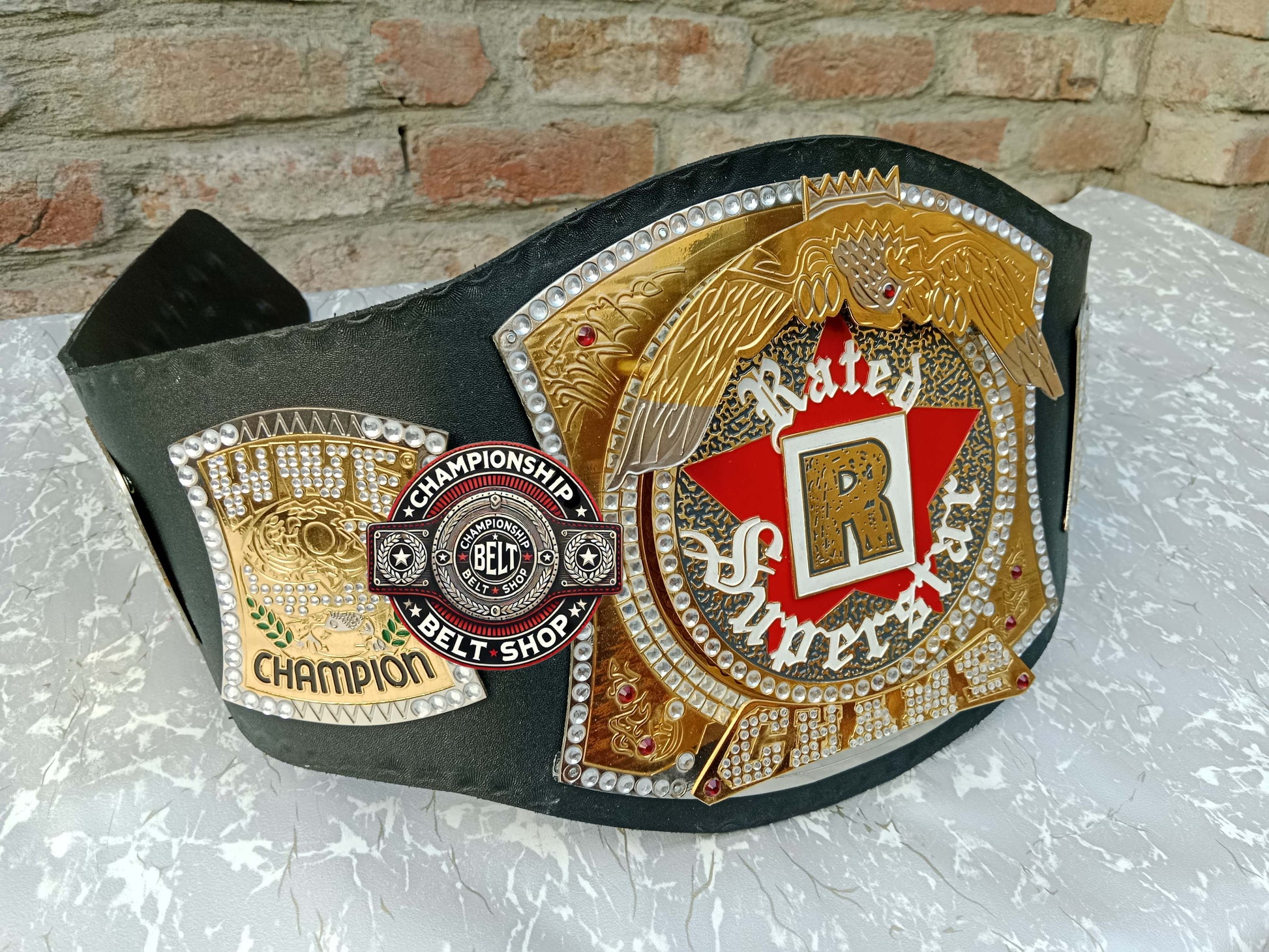 WWE Edge Rated R Championship Title Belt