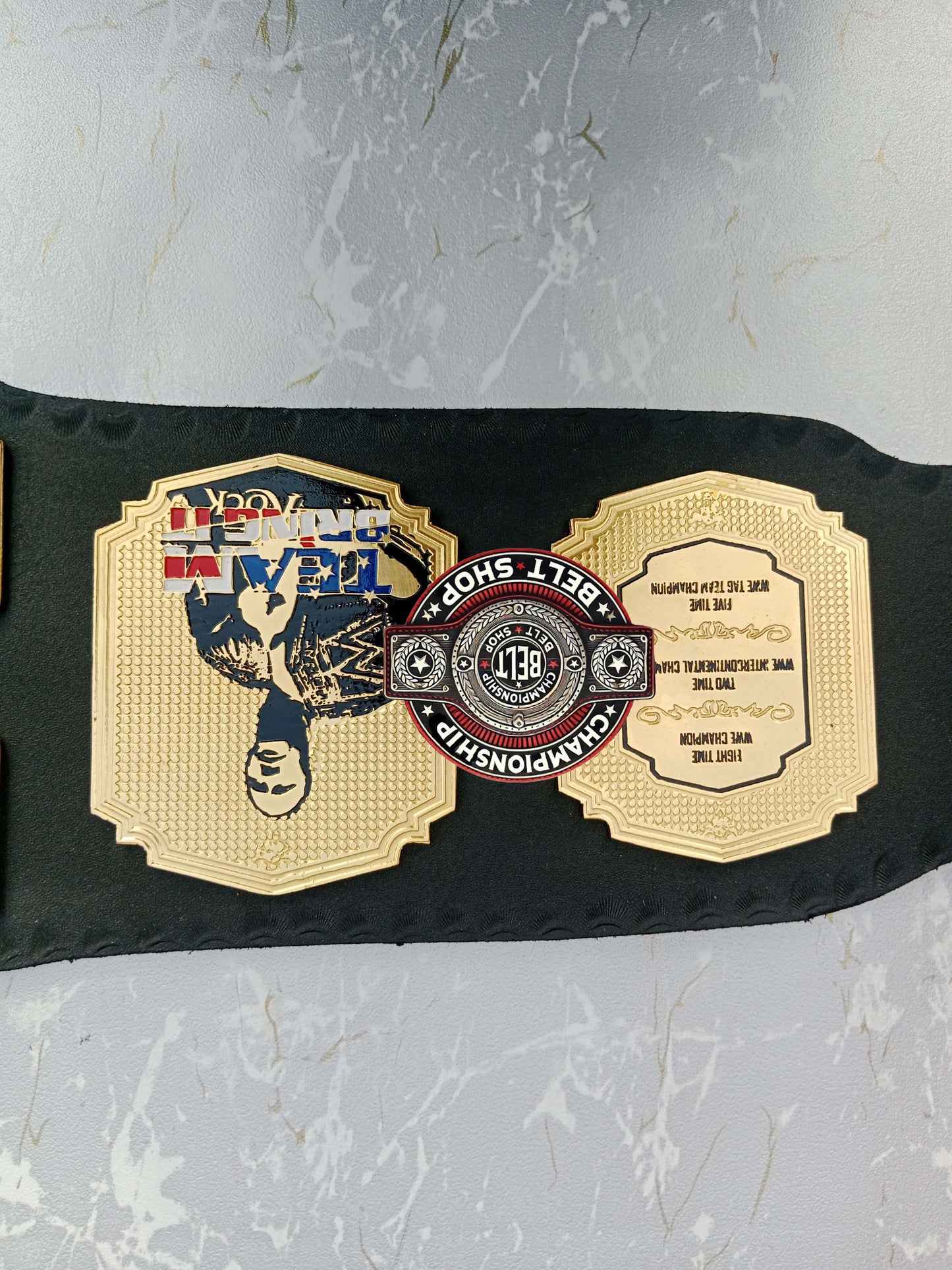 WWE Rock Brahma Bull Championship Title Belt