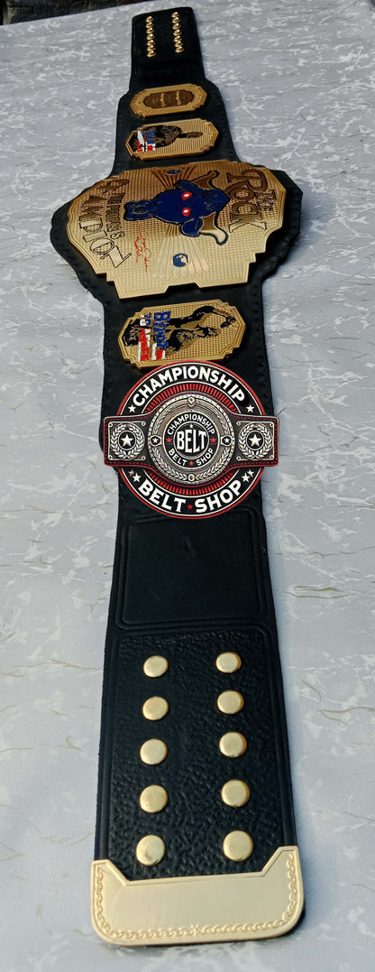 WWE Rock Brahma Bull Championship Title Belt