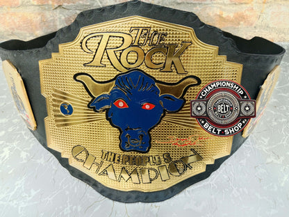 WWE Rock Brahma Bull Championship Title Belt