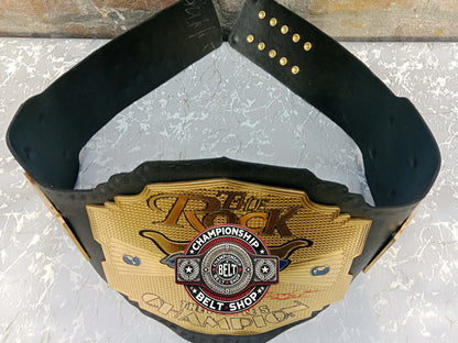 WWE Rock Brahma Bull Championship Title Belt