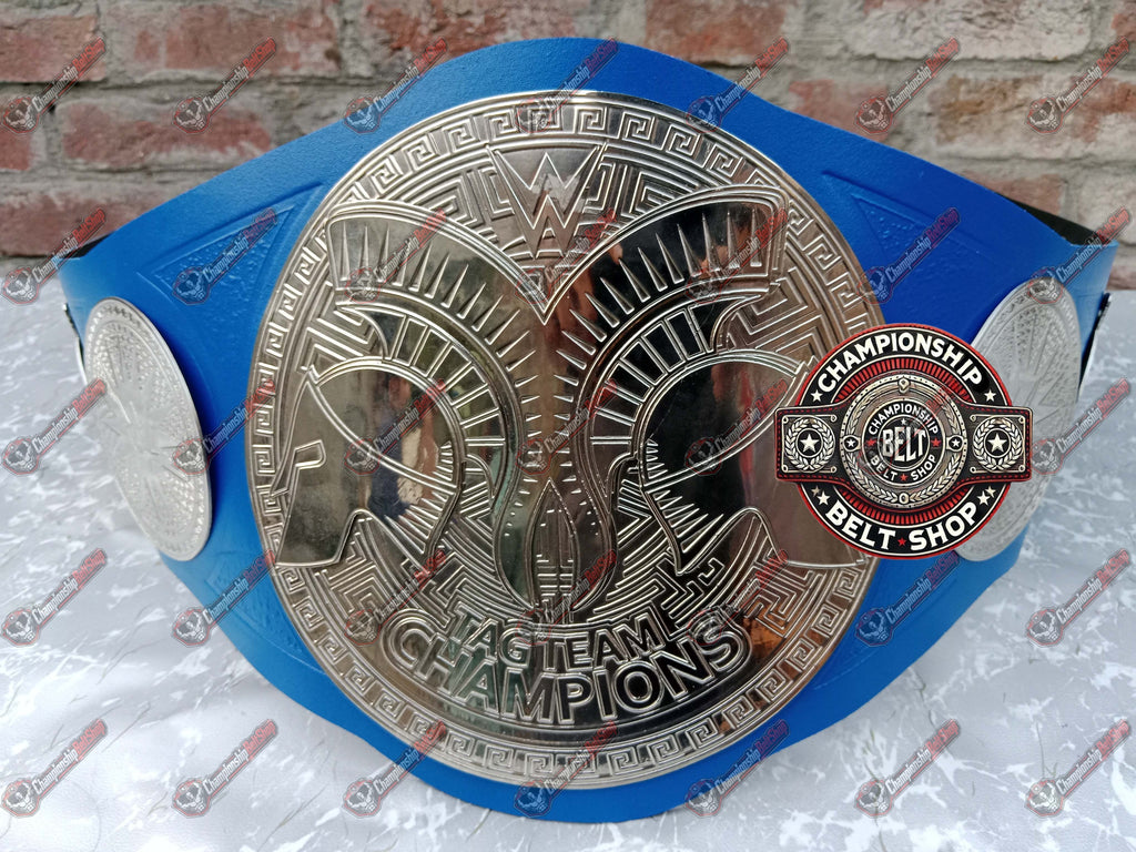 WWE Smackdown Blue Strap Championship Title Belt