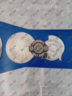 WWE Smackdown Blue Strap Championship Title Belt