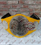 WWE Smackdown Yellow Strap Championship Title Belt