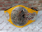 WWE Smackdown Yellow Strap Championship Title Belt