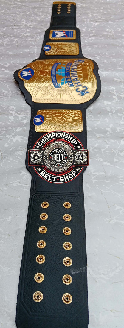 WWE Tag Team World Wrestling Fedration Championship Title Belt