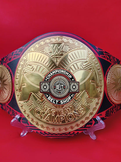WWE USO Tag Team Championship Title Belt