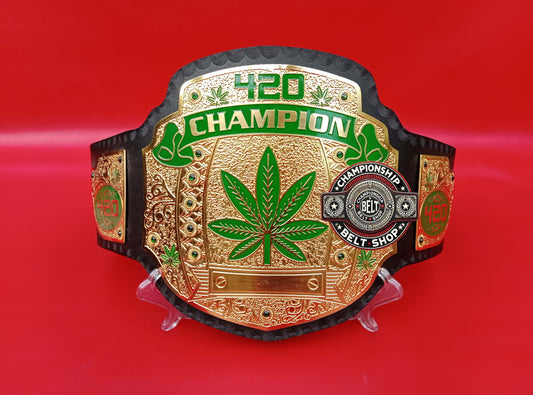 WWE 420 Weed Championship Title Belt