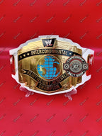 WWE White Intercontinental Championship Title Belt