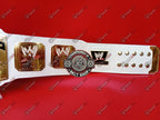 WWE White Intercontinental Championship Title Belt