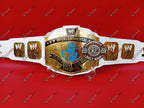 WWE White Intercontinental Championship Title Belt