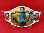 WWE White Intercontinental Championship Title Belt