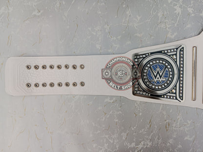 WWE White Strap Universal Championship Title Belt