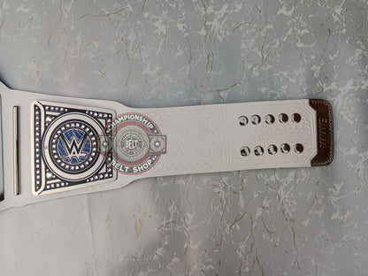 WWE White Strap Universal Championship Title Belt