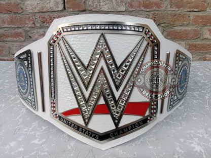 WWE White Strap Universal Championship Title Belt