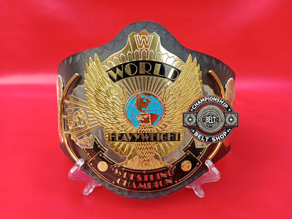 Black Strap Winged Eagle Championship Title Belt