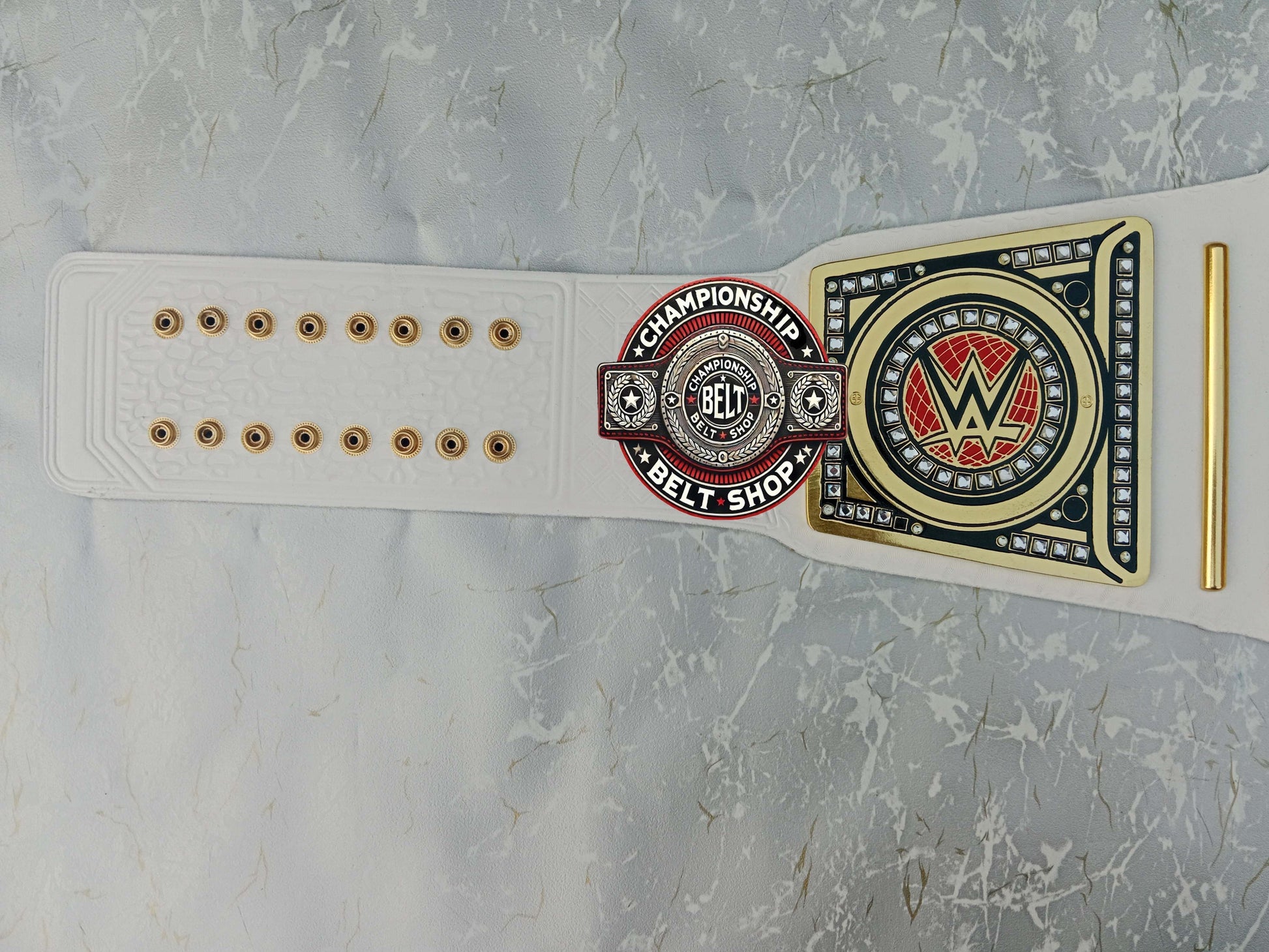 WWE Womens White Undisputed Championship Title Belt