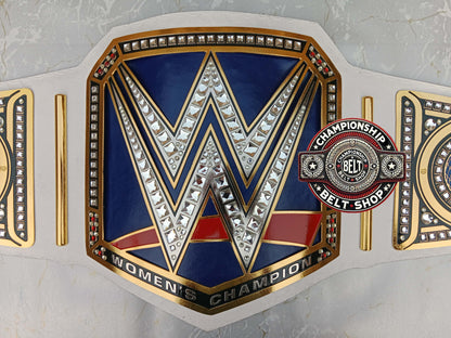 WWE Womens Smackdown White Strap Championship Title Belt