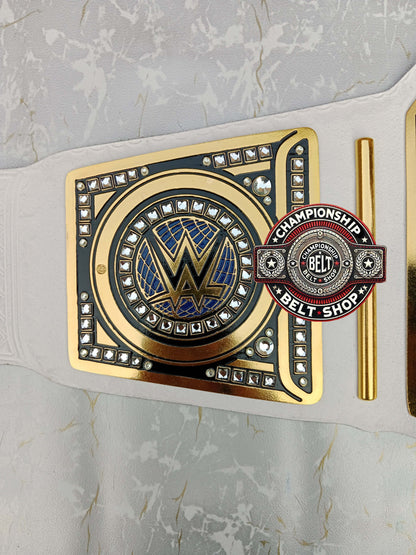 WWE Womens Smackdown White Strap Championship Title Belt